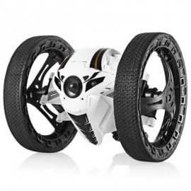 image of RUNHUZHINENG RH803 2.4GHZ RC JUMPING CAR RTR UP TO 80CM HIGH / IMPACT-RESISTANT / SPEED SWITCH (WHITE) -